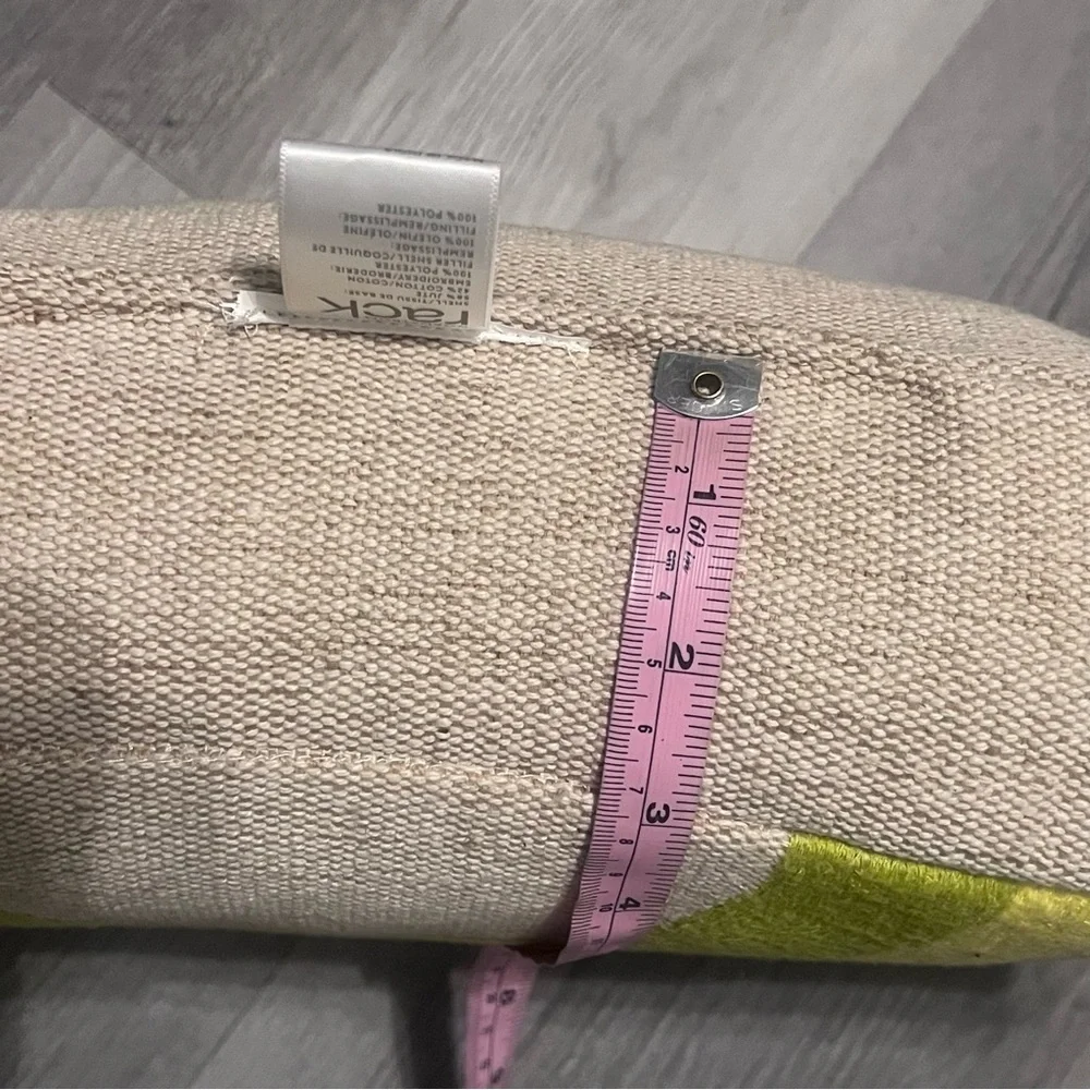 Nordstrom Rainbow Tweed Embroidered Pillow
